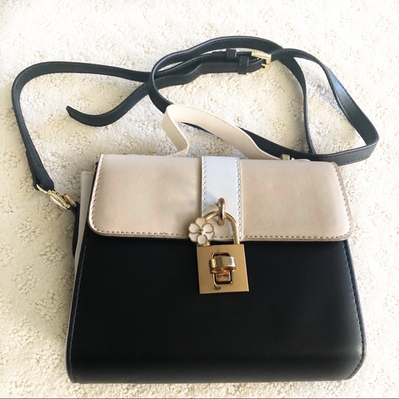 Handbags - NEW-Two Color Flap/Gold Lock Fashion CrossBody Bag